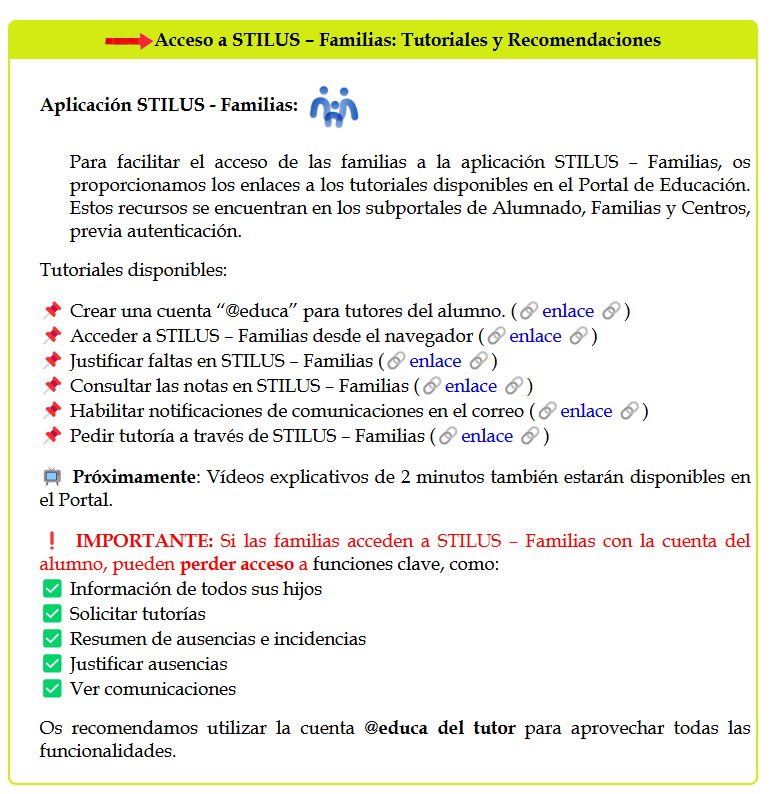 Stilus_familias_tutoriales_recomendaciones