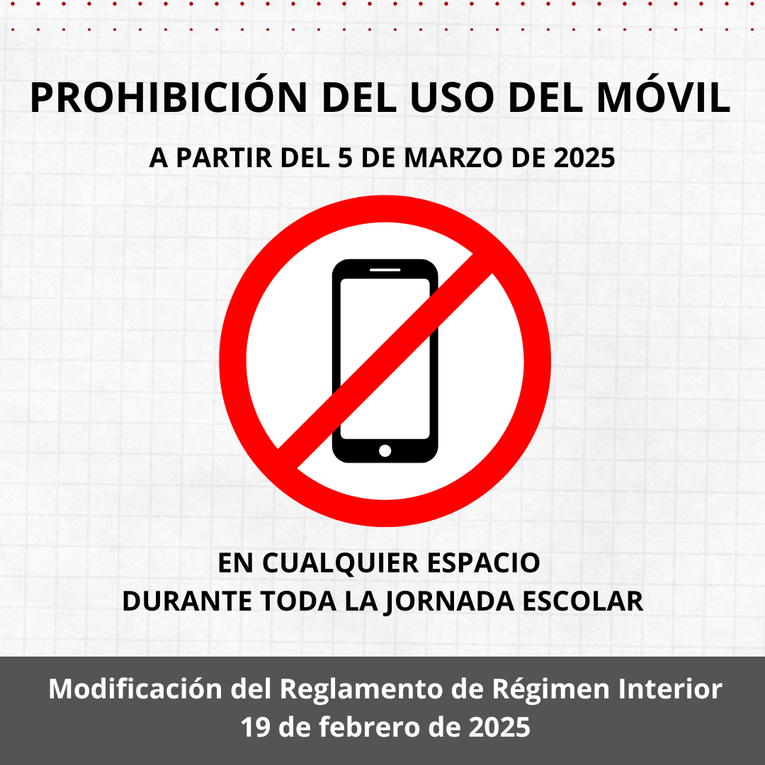 prohibición uso del móvil